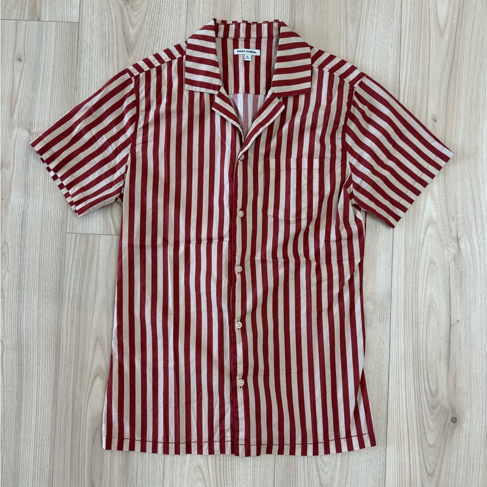 Banks journal button up